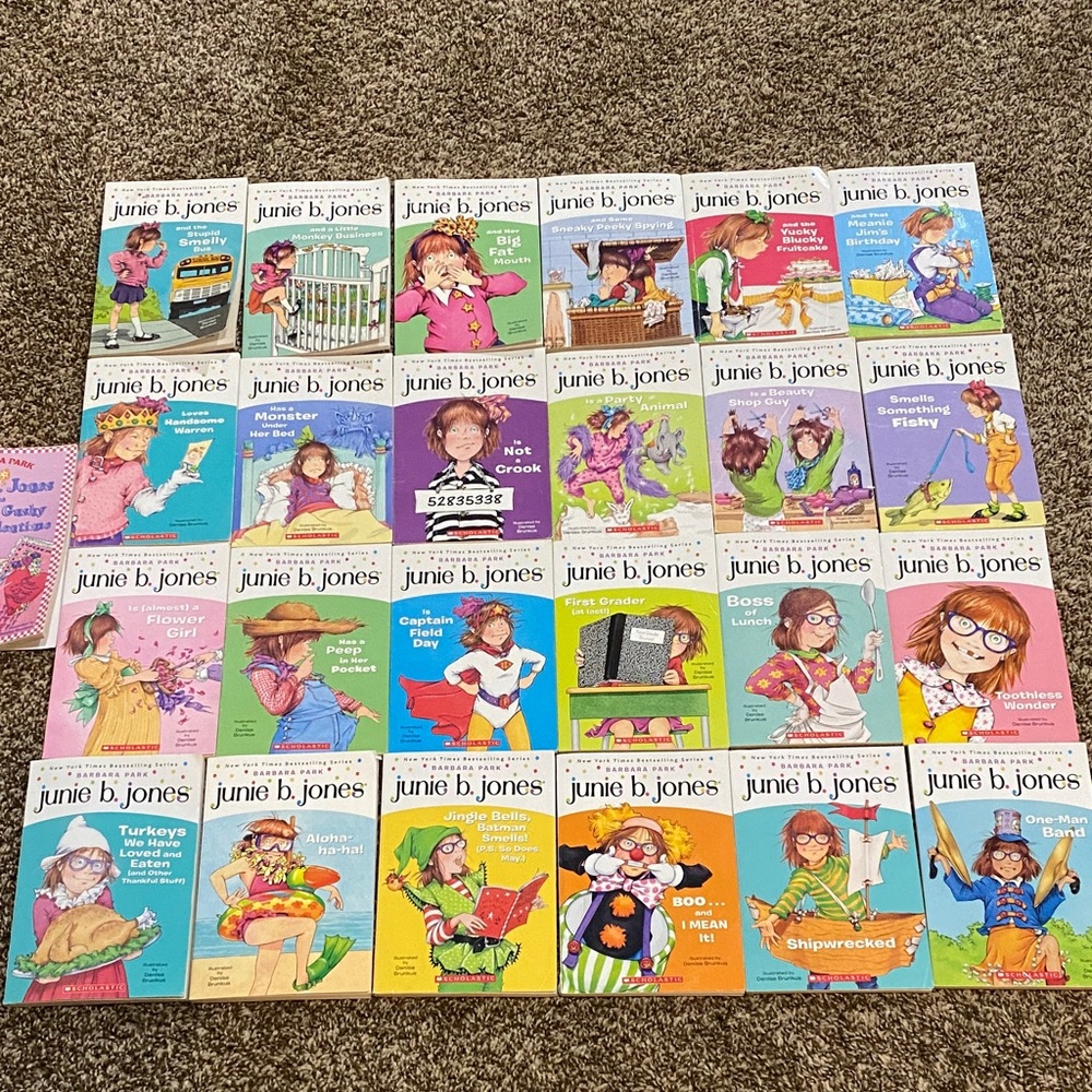 Junie B Jones Children's Book Collection - set of 25